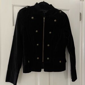Excellent condition Apt 9 Military Jacket 
Black with brass accents
Size 12